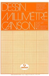 Millimeterblok Canson A3 lichtbruin 50 vel