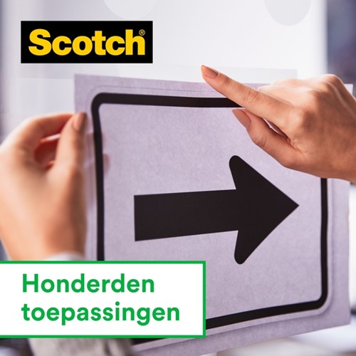 Plakband Scotch Magic 810 19mmx66m onzichtbaar mat-2