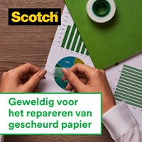 Plakband Scotch Magic 810 19mmx66m onzichtbaar mat-1
