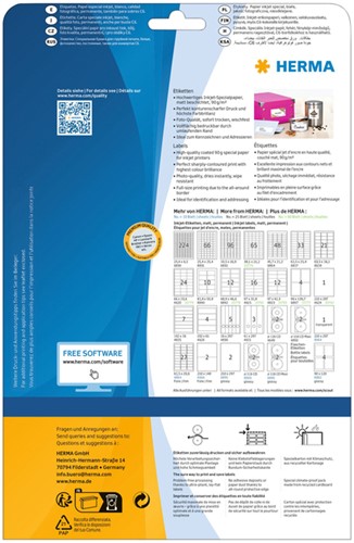 Etiket HERMA 4820 66x33.8mm wit 600stuks-2