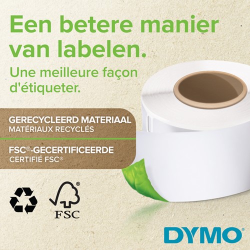 Etiket Dymo LabelWriter adressering 36x89mm 1 rol á 260 stuks wit-3