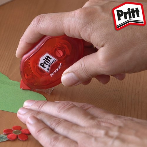 Lijmroller Pritt Compact permanent 10m op blister-2