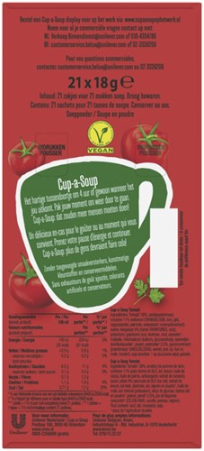 Cup-a-Soup Unox tomaat 21x175ml-2