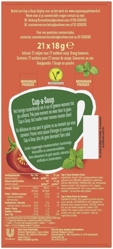 Cup-a-Soup Unox tomaten crème 21x175ml-3