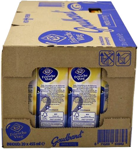 Koffiemelk Friesche Vlag goudband 455ml-2