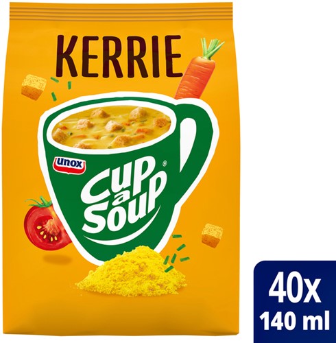 Cup-a-Soup Unox machinezak kerrie 140ml