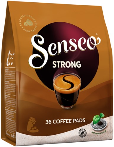 Koffiepads Douwe Egberts Senseo strong 36st