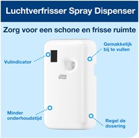 Luchtverfrisserdispenser Tork A1 Elevation wit 562000-2