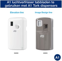 Luchtverfrisserdispenser Tork A1 Elevation wit 562000-3