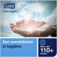 Handdoekdispenser Tork H3 Elevation C-vouw en Z-vouw wit 553000-3