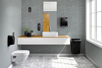 Dispenser Katrin 92087 vouwhanddoeken Mini zwart-1