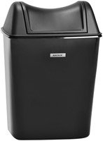 Afvalbak Katrin 92223 dameshygiene 8liter zwart-2