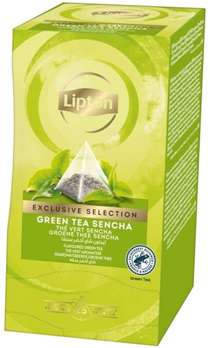 Thee Lipton Exclusive groene thee sencha 25x2gr-2