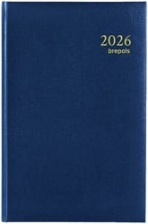 Agenda 2026 Brepols Saturnus Lima 7dagen/2pagina's blauw