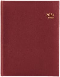 Agenda 2025 Brepols Timing Lima 7dag/2pagina's bordeaux