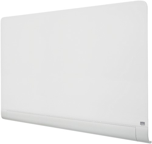 Glasbord Nobo Impression Pro afgeronde hoeken 71x126cm briljant wit-3