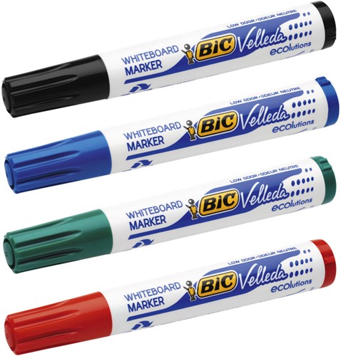 Viltstift Bic 1701 whiteboard rond rood 1.4mm-3