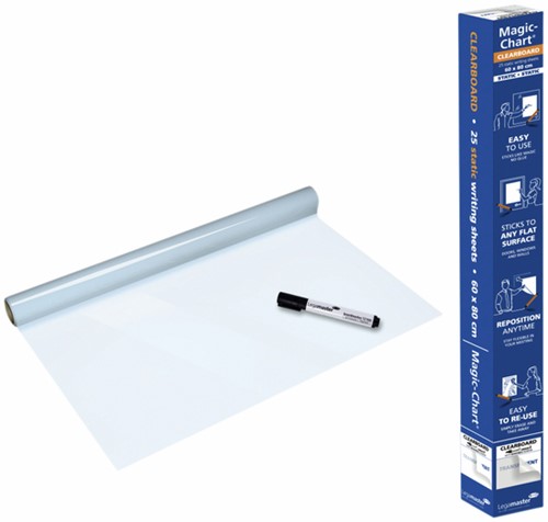 Magic-Chart Legamaster Whiteboard 60x80cm transparant-3