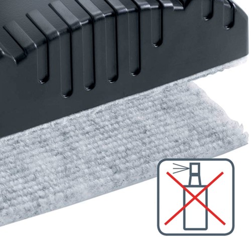Whiteboardwisser Nobo magnetisch zwart-3