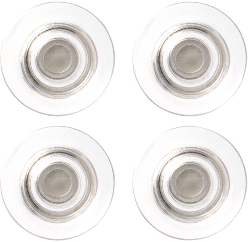 Glasbordmagneet Nobo extra sterk 32mm transparant
