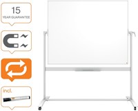 Whiteboard Nobo Kantelbord Classic 120x150cm gelakt staal-1