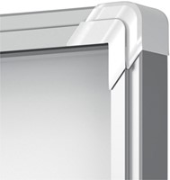 Vitrinekast Nobo draaideur voor binnen 4x A4 magnetisch-2