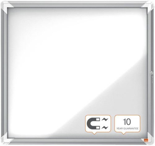 Vitrinekast Nobo draaideur voor binnen 6x A4 magnetisch