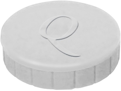 Magneet Quantore 32mm 800gram wit 10 stuks