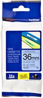 Labeltape Brother P-touch TZE-561 36mm zwart op blauw-3