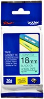 Labeltape Brother P-touch TZE-741 18mm zwart op groen-3