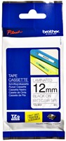 Labeltape Brother P-touch TZE-M31 12mm zwart op mat transparant-3