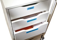 Labeltape Dymo 45806 D1 720860 19mmx7m zwart op blauw-3