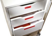 Labeltape Dymo 40917 D1 720720 9mmx7m zwart op rood-4