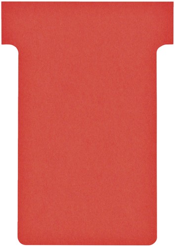 Planbord T-kaart Nobo nr 2 48mm rood