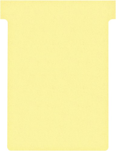 Planbord T-kaart Nobo nr 3 80mm geel