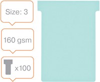 Planbord T-kaart Nobo nr 3 80mm blauw-2