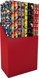 Inpakpapier Sint 200x70cm assorti