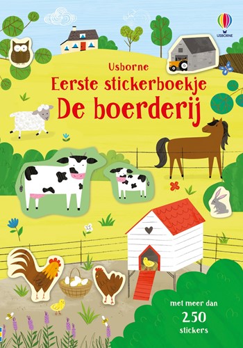 Eerste stickerboekje De boerderij