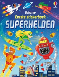 Eerste stickerboek Superhelden