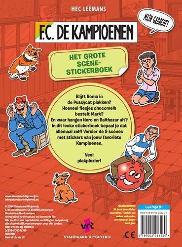 F.C. De Kampioenen Het grote scènestickerboek-2