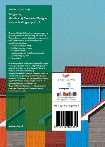 Wetgeving Makelaardij, Taxatie & Vastgoed Educatieve wettenverzameling 2024-2025 Wetgeving Makelaardij, Taxatie & Vastgoed-2