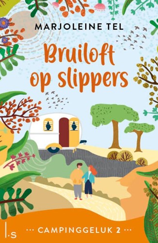 Campinggeluk Bruiloft op slippers