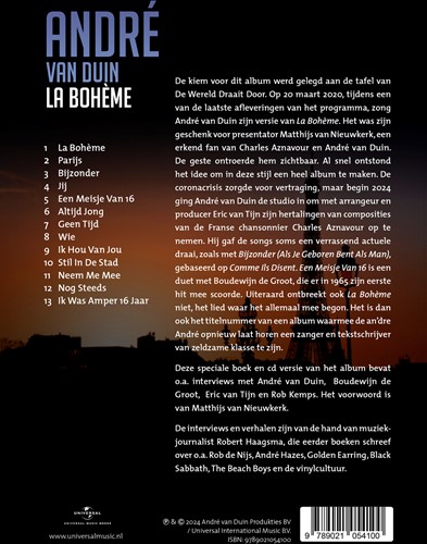 André van Duin - La Bohème André van Duin - La Bohème-2