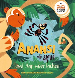 Anansi de spin Anansi de spin laat Aap weer lachen