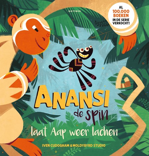 Anansi de spin Anansi de spin laat Aap weer lachen