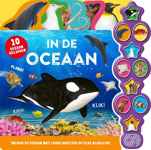 10 geluiden Geluidenboek - In de oceaan Geluidenboek - In de oceaan