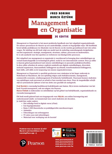 Management en Organisatie, 3e editie met MyLab NL toegangscode-2