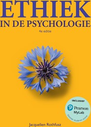 Ethiek in de psychologie, 4e editie met MyLab NL toegangscode