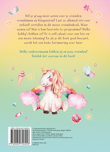 Unicorn vriendenboek Unicorn vriendenboek-2