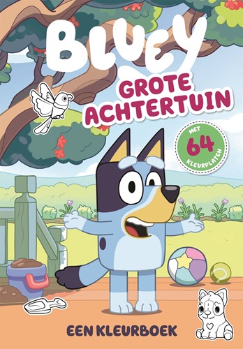 Bluey Grote achtertuin (kleurboek)